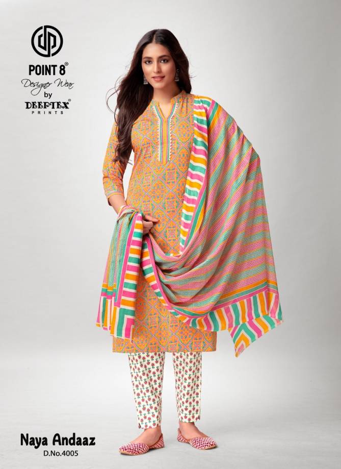 Deeptex Naya Andaaz Vol 4 Cotton Readymade Dress Catalog